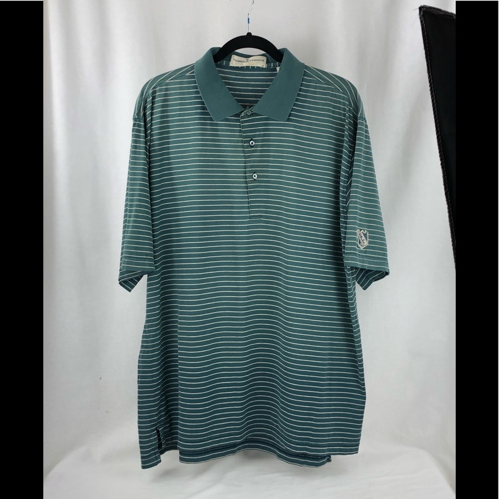 Fairway and Greene striped shirt